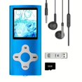 thumbnail image 1 of 32GB MP3 Player with LCD Screen, Portable Media Player for Music Video E-Books, SD Card Slot Included, 1 of 12