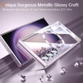 thumbnail image 5 of for Samsung Galaxy S23 Ultra Case, [Full Camera Cover Protection] [Compatible with MagSafe] Magnetic Metallic Glossy Clear Luxury Soft Case for Galaxy S23 Ultra 5G 6.8 inch -Lavender Purple, 5 of 17