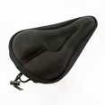 thumbnail image 1 of 3D Silicone Gel Bike Seat Cushion Cover, Soft Thickened Cycling Saddle Pad for Mountain Bikes, 1 of 5