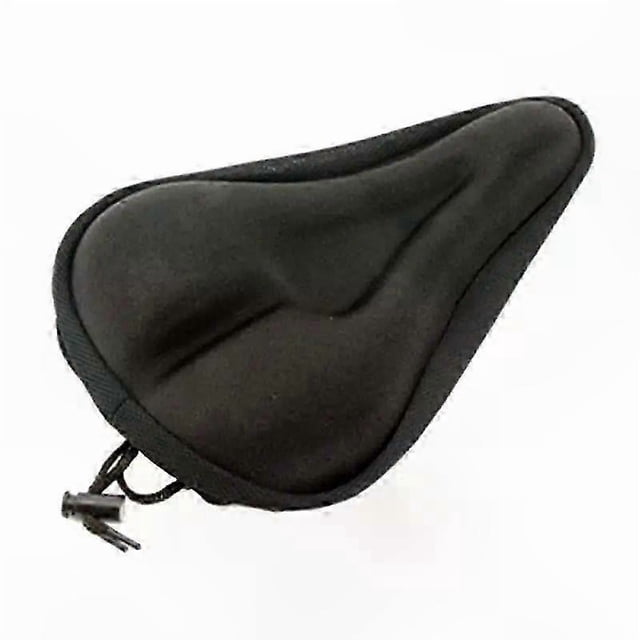 3D Silicone Gel Bike Seat Cushion Cover, Soft Thickened Cycling Saddle Pad for Mountain Bikes