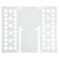 thumbnail image 1 of Tablero para doblar camisetas, carpeta para ropa de camiseta plegable para armario (Blanco, 18.9 x 15.7 pulgadas), 1 of 7