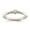 White, variant on Diamond2Deal 14k White Gold Beaded Edge Petite 3-Stone 1/15 carat Round Diamond Complete Promise/Engagement Ring for Women Size- 7