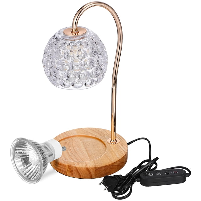 GARVALON Wax Melt Lamp Candle Warmer Lamp Assorted Color 1 Set Stylish Lampshade