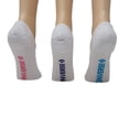 thumbnail image 2 of Converse Chaussettes Invisibles pour Femmes 3 Pack Demi-Coussin Ultra Bas pour Chucks Pointure 6-10, 2 of 3