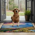 thumbnail image 3 of ONETECH Wildflowers Kitchen Floor Mat Dog Doormat Absorbent Welcome Entrance Doormat 19.68*39.37 in, 3 of 6