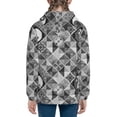 thumbnail image 4 of Hoodies for Teen Girls Boys - Yin Yang With Black And White Warm Boys' Fashion Zip Up Hoodies & Sweatshirts, Boys Girls Kids Clothes Size 7-8 Youth Pullover with Kangaroo Pocket, 4 of 5