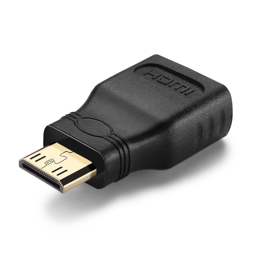 Mini HDMI to HDMI Adapter High Speed HDMI Type C to Type A Male to Female M/F Port Socket Plug