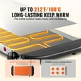 thumbnail image 4 of KFFKFF Electric Heating Plate, Buffet Food Heater with Temperature Adjustment, Portable Stainless Steel Warmer, Ideal for Parties, Catering, and Holiday Meals, 4 of 9