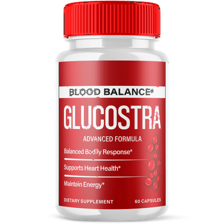 Glucostra Blood Balance Support Pills Advanced Formula Vitamin Supplement 60 Capsules
