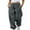 Dark Gray, variant on Womens Cinch Bottom Sweatpants with Pockets Athletic Jogger Pants Baggy Lounge Workout Active