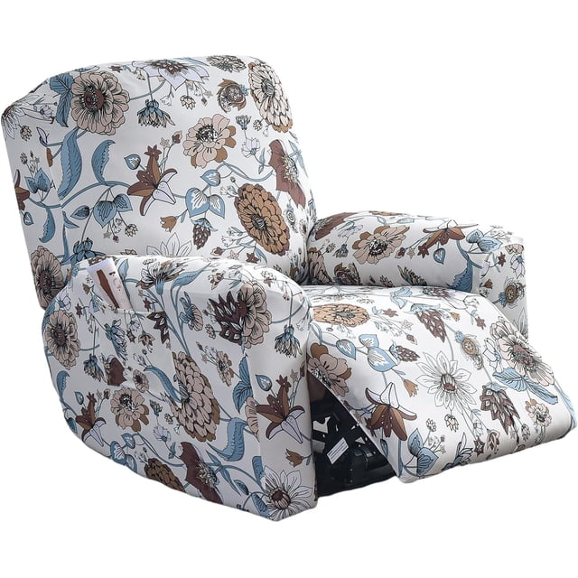 Recliner Slipcovers -Pieces Lazyboy Recliner Covers Recliner Couch Covers Recliner Chair Cover Non Slip Reclining Slipcovers with Storage Pockets Furniture Protector for Living Room