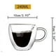 thumbnail image 4 of Heart-shaped Double-walled Insulating Glass Coffee Cups Or Tea Cups, Milk Cups, Milk Glass, Double-walled Glass, Transparent, Unique And Insulated Wit, 4 of 4