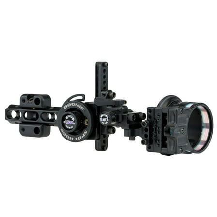 Spot-Hogg Boonie Dovetail Sight, 5 Pin, .019 Size, Right Hand, Black