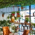 thumbnail image 3 of MasteelfCA 5 Sets Hanging Flower Pots Simple Green Radish Flower Pot Home Plant Pot, 3 of 9