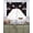 Black, variant on Pink Flamingo Swag Kitchen Curtains Sets for Windows 24 Inch Length, Summer Tropical Animals Grey Plaid Short Window Curtain Panels Swags Valances and Tiers 3 Piece Set for Cafe/Dining Room