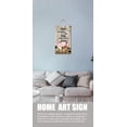 thumbnail image 2 of Angels Don't Always Have Wings Sometimes They Have Whiskers Wooden Hanging Sign Pig Vintage Sign Inspirational Rustic Wooden Decor for Home Room Kitchen 6x12 Inches, 2 of 6