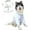 White, variant on Dog Bathrobe, Microfiber Fast Drying Absorbent Hooded Bath Towel for Puppy Small Medium Large Dog Cat (XL, White)