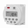 thumbnail image 5 of 1 Second Interval 12V Digital LCD Timer Switch Weekly Programmable Time Relay Programmer CN101S, 5 of 5
