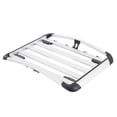 thumbnail image 1 of Rockland Aluminum 49 x 37.80 Inch Luggage Roof Rack for Cars, SUVs, & Vans, 1 of 12