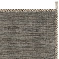 thumbnail image 4 of SAFAVIEH Montauk Bijar Jace Solid Soft Braided Cotton Area Rug, Beige/Black, 8' x 10', 4 of 5