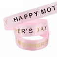 thumbnail image 4 of 1rouleau Bouquet Fête des Mères Ruban Emballage Cadeau Côtelé Accessoire d'Emballage DIY, 4 of 8