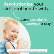 BioGaia Oral Health Probiotic for Kids | For Healthy Gums & Teeth | Common Dental Problem Defense | Apple