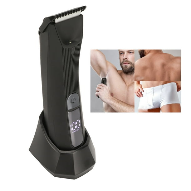 Afeitadora corporal para hombres para barba pelo cuerpo recortadora electrica para barba cortadora en forma de R lavable recortadora de cabello inalambrica bateria ANGGREK Otros Walmart en linea