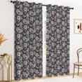 thumbnail image 6 of Tchckioa Blackout Curtains,Boho Farmhouse Thermal Insulated Grommet Drapes for Apartment(42x96 Inch,Set of 2), 6 of 6