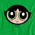 thumbnail image 2 of The Powerpuff Girls Buttercup Face Unisex Infant Snap Suit for Baby, Kelly Green, Medium, 2 of 3