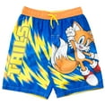 thumbnail image 3 of SEGA Sonic The Hedgehog Tails Knuckles 3 Pack UPF 50+ Swim Trunks Little Kid to Big, 3 of 5