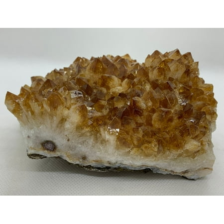 Citrine Custers, Brazilian Citrine Crystal, Honey Citrine Quartz Cluster, Money Stone, Success Stone (0.13-0.25 lb)
