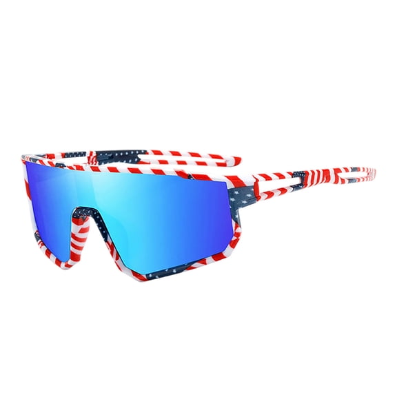 Polarized Cycling Glasses Sports Sunglasses, UV400 Protection Protection Goggles Eyewear Baseball Running Fishing for Men Women Youth