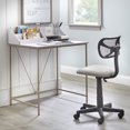 thumbnail image 3 of TMS Quincy Contemporary Kids Writing Desk with Hutch, Gray/White, 3 of 6