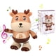 thumbnail image 1 of Cute Dancing Robot Animal con pilas para niños pequeños juguetes 20 canciones con música ligera Hugtrwg Para estrenar, 1 of 9