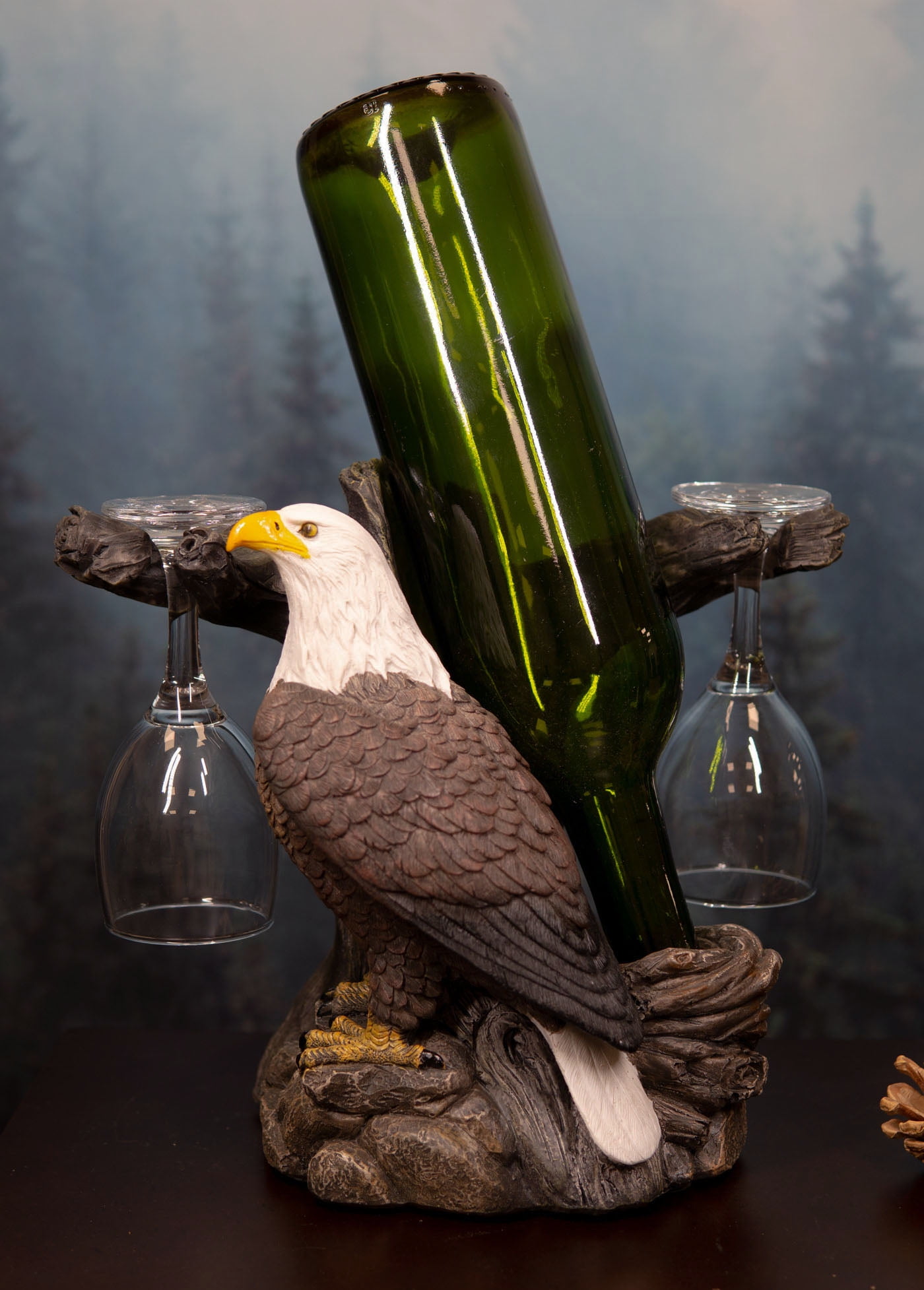 Eagle wine outlet bottle holder
