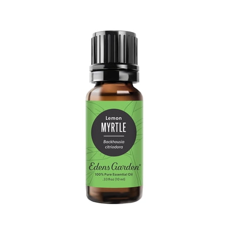 Edens Garden Myrtle- Lemon Essential Oil- 100% Pure Premium Grade Undiluted Natural Therapeutic Aromatherapy The Best for Diffuser Candle Laundry Humidifiers 10 ml (.33 fl oz)