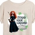 thumbnail image 3 of Disney Brave - Merida Stand Your Ground - Women's Oversized T-Shirt, 3 of 5