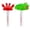 Crocodile & Crab, variant on 2 Pack Floating Pool Thermometer, Large Size Easy Read for Water Temperature with String for Outdoor and Indoor Swimming Pools and Spas (Flamingo & Turtle)