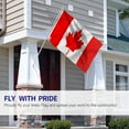 thumbnail image 2 of ANLEY Lot de 2 Fly Breeze Drapeau du Canada 3 X 5 Pieds - Drapeaux Nationaux Canadiens en Polyester, 2 of 6