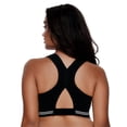 thumbnail image 2 of Felina | EnergyX Racerback Scoop Neck Sports Bra (Black, X-Small), 2 of 2