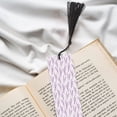 thumbnail image 6 of Kdxio Lavender Flowers Print Metal Tassel Bookmarks,Perfect Gift for Art Lovers and Bookworms Metal Bookmarks for Women, 6 of 8