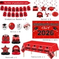 thumbnail image 6 of HaCpiu 2026 Graduation Party Decorations, Congrats Grad Party Bundle for Class of 2026 Grad Party, Graduation Decorations for High School, College Graduation & Photo Props Decor, 6 of 57