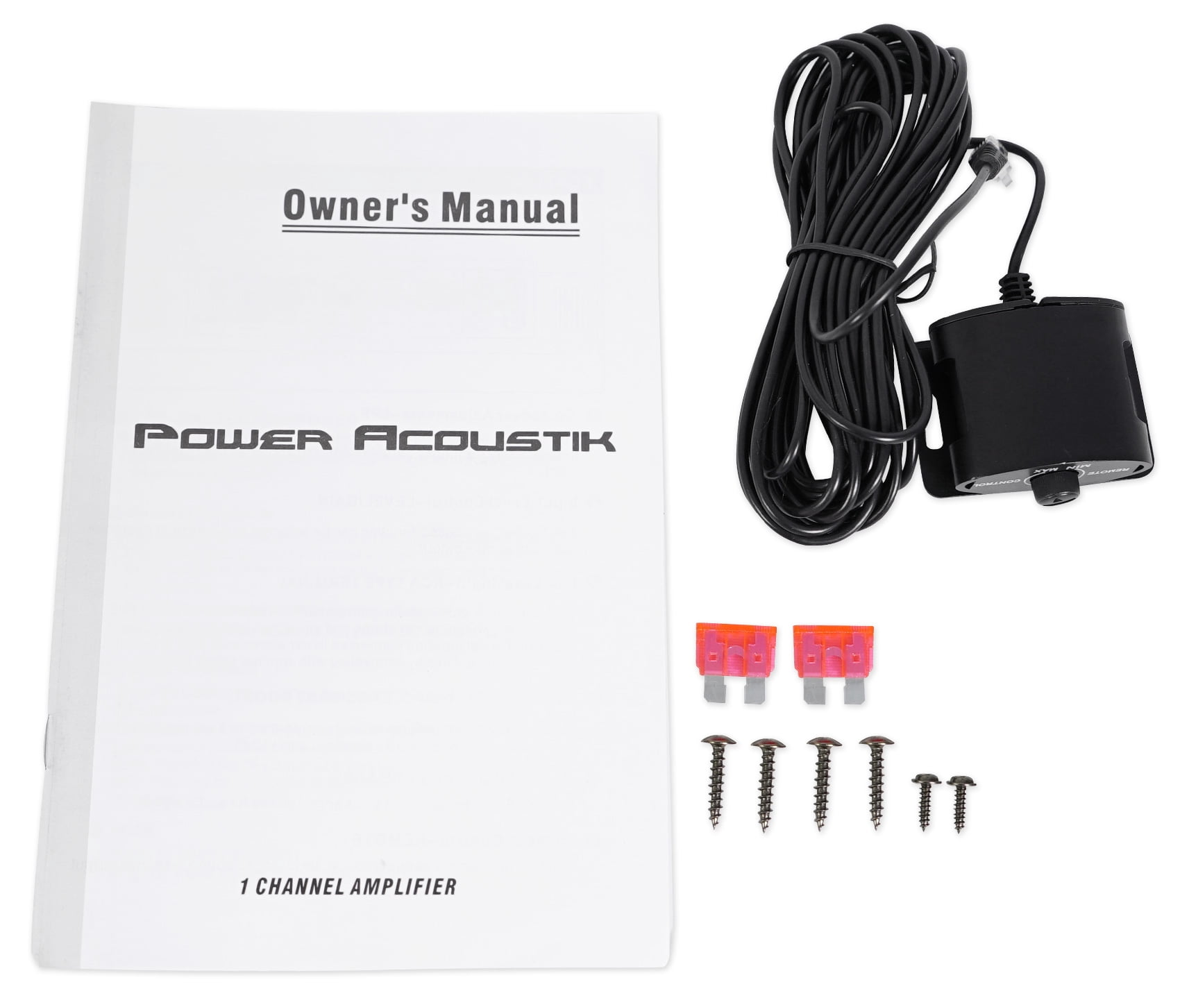 Power Acoustik RE1-3000D 3000 Watt Mono Amplifier Car Stereo Amp+Wire Kit