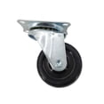 thumbnail image 1 of FixtureDisplays Roulettes en Métal PU Capacité de 2 Pouces 110 lbs Rotation à 360 Degrés Roulettes Pivotantes Noires en Polyuréthane Roulettes Non Verrouillables Capacité de Charge 110 lbs Chaque Roue 400450-4PK, 1 of 7
