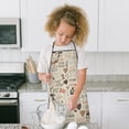 thumbnail image 4 of I Love My Dogs Art Kids Aprons for Girls and Boys,Adjustable Neck Strap Toddler Aprons for Kids Cooking Baking, 4 of 7