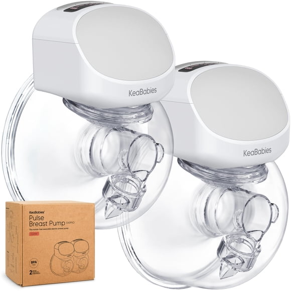 Extractor de leche KeaBabies Pulse S10 Pro (Zen) portátil eléctrico
