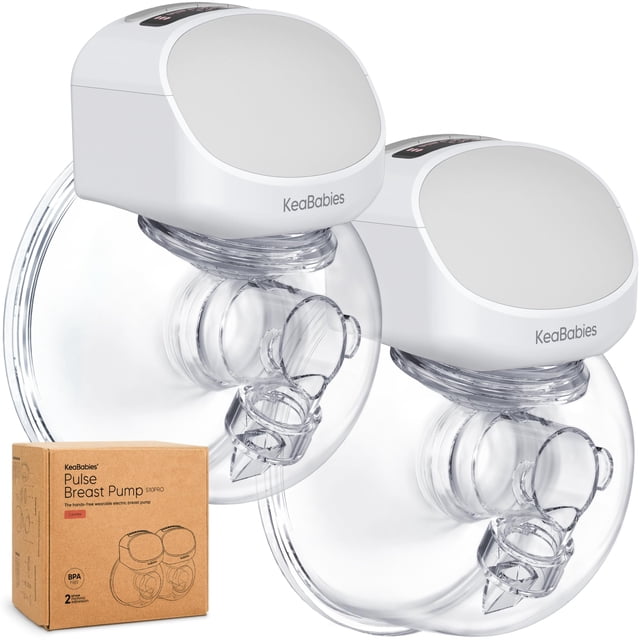 Extractor de leche KeaBabies Pulse S10 Pro (Zen) portátil eléctrico