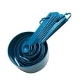 thumbnail image 4 of 3x10x Cucharas Y Tazas Medidoras Cucharas De Café Cucharadita Con Escala Azul Marino, 4 of 8