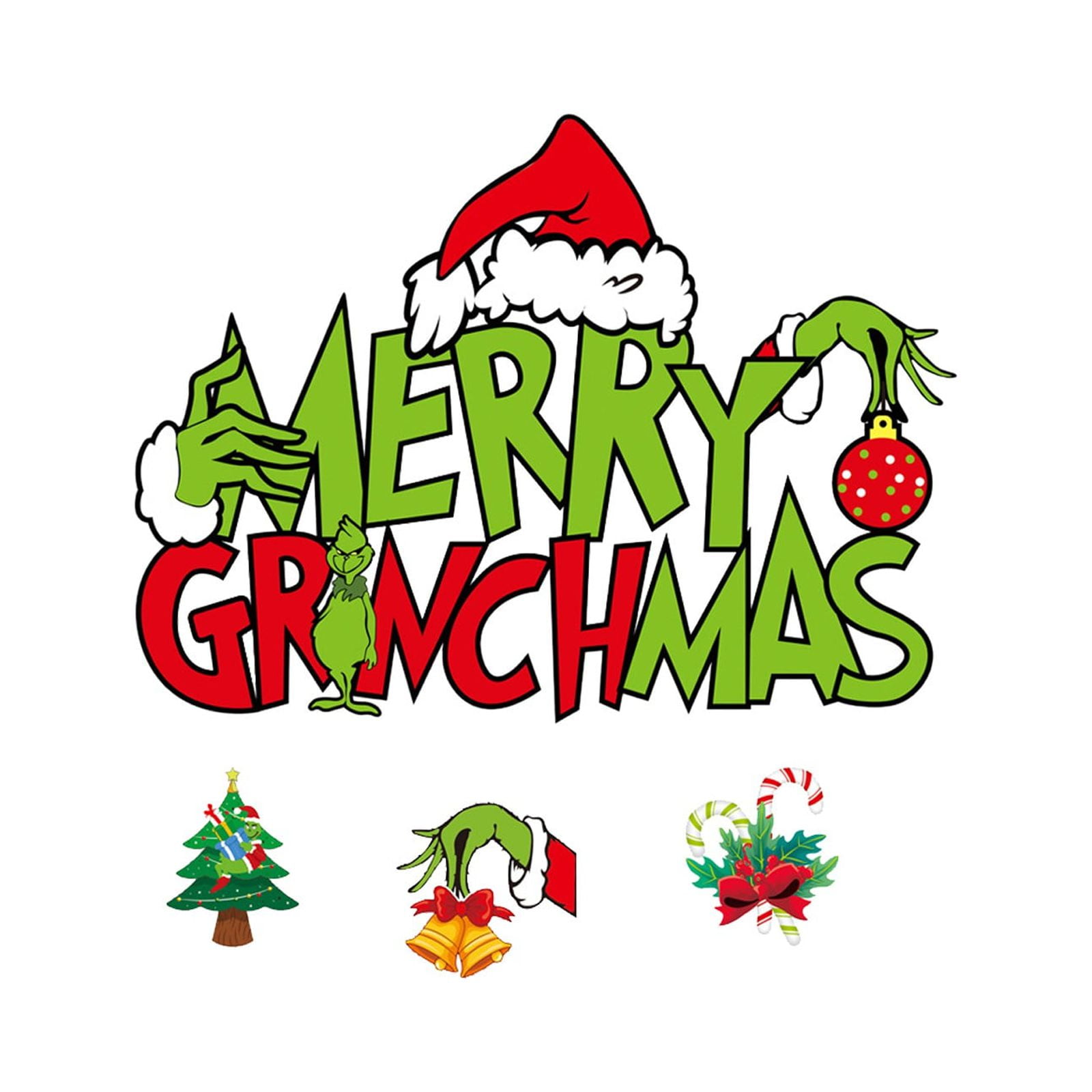  Grinch Christmas Decorations Merry Grinchmas Wooden