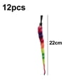 thumbnail image 2 of Qalabka Cat Teaser Toy Refills, 12 PCS Worms, Universal Fit for Most Cat Wands, Promotes Interactive Play, 2 of 5